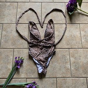 Leopard Swim Suit